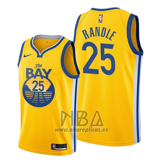 Camiseta Golden State Warriors Chasson Randle NO 25 Statement 2020 Amarillo
